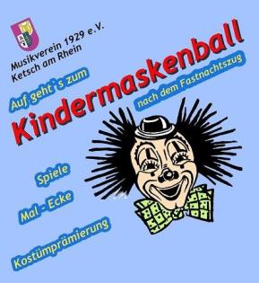 Großer Kindermaskenball MV 1929 Ketsch