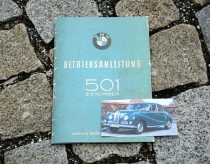 Betriebsanleitung BMW 501 V8 1955 Barockengel