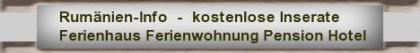 Unterkunfte in Rumänien