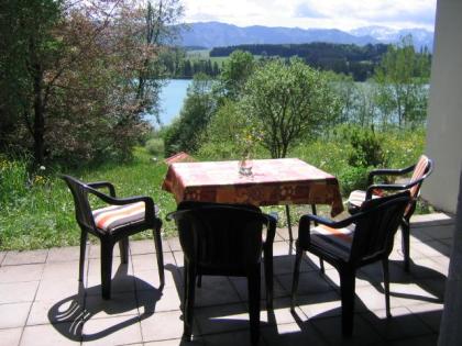 3 Zi. Ferienhaus in Lechbruck am See/Ostallgäu mit Panoramablick