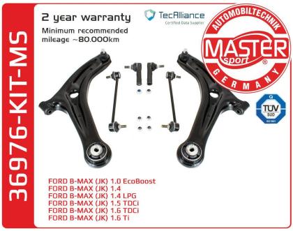 QUERLENKER SATZ FORD B-Max JK