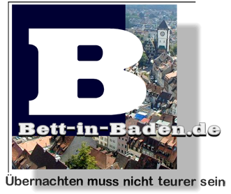 Bed and Breakfast www. bett-in-baden. de Unterkünfte ab 15 Euro interesse bed-in-bade