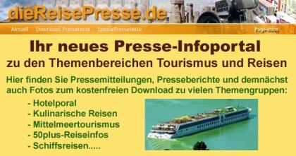 Neues Presseportal für Tourismus und Reisen