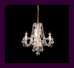 Kristall-Lampe