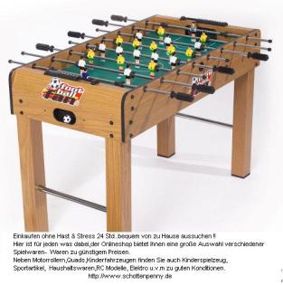 Kickertisch- Das Mega Weihnachtsgeschenk mit 100 Spass Gewinn