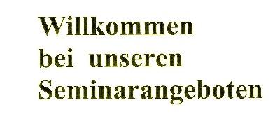Seminare zum AGG allg. Gleichbehandlungsgesetz