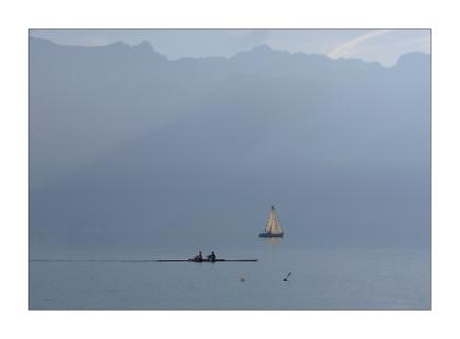 Segelyacht zu vermieten auf dem Genfersee
