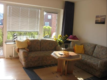 Sonniges Ferien-Appartement in Wyk auf Föhr für Mensch und Hund.