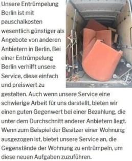 Wohnungsentrümpelungen Berlin www. whg24h. de