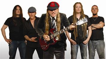 ACDC Show mit Riff Raff Support Rabies Quiff