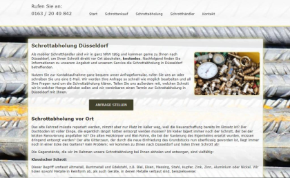 Schrottabholung In Wuppertal Altmetallschrott