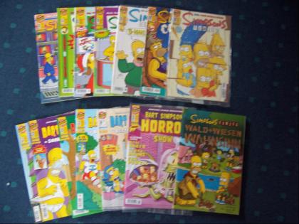 Simpson und Bart Simpsons Comics