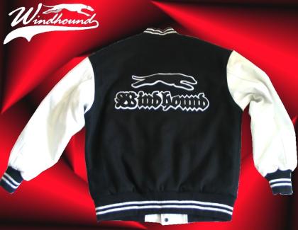 Original American Windhound College Jacke Baseball Jacke Varsety Jacket Leather