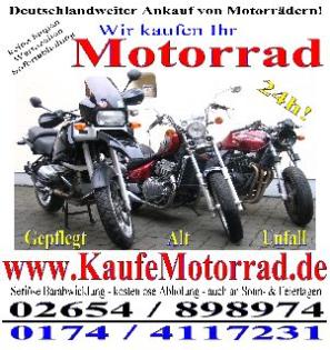 Wir kaufen ihr Motorrad alle Marken und Modelle
