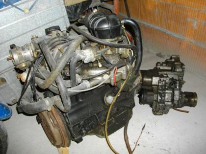 Wartburgmotor mit Getriebe 1. 3