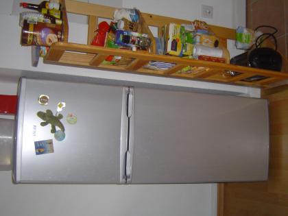 Kühlschrank in Silber sehr schöne Optik