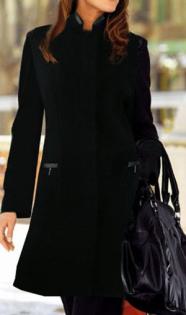 5 Stk edle Cashmere Mäntel in schwarz AR00389