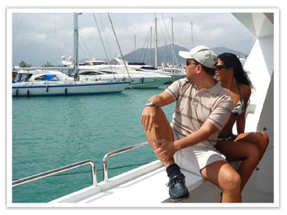 Wie verbringen Sie einen Urlaub auf einer Yacht