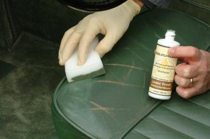 Lederreparatur selber machen