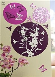 Wunderschöner Wandsticker Lotus für nur 14 90