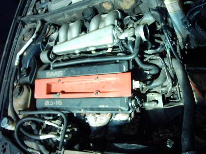 Saab 9000 wird geschlachtet
