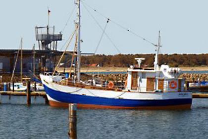 Urlaub auf dem ehem. Fischkutter MS Sophie Scholl auf Rügen