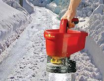 Pfiffige Lösung für den Winter-Winter-Universal-Streuer-Streuen auf Knopfdruck