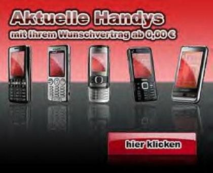 1a günstiger Onlineshop mit einem großen Sortiment an Handys mit ohne Vertrag