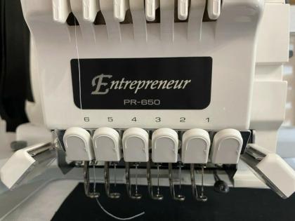 Brother PR 650 Stickmaschine 1kopf 6 Nadeln