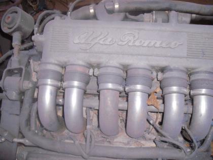 Alfa Romeo 164 V6 3. 0 l Motor mit Getriebe/ Anbauteilen
