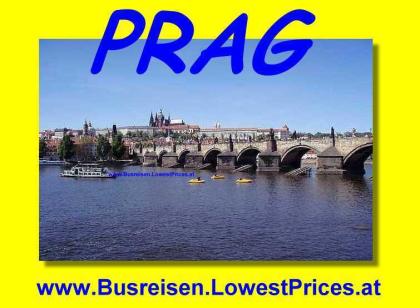 Busreise PRAG 4 Tage ab Euro 69 inkl. Hotel