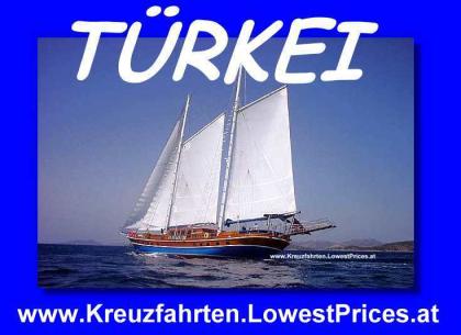 Segel-Törn LYKISCHE KÜSTE 7 Nächte ab Euro 229 Vollpension