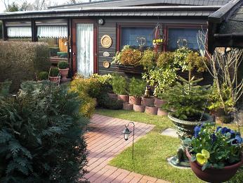 Holzmobilheim supergepflegt mit Wintergarten und Esszimmeranbau-