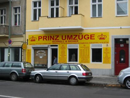 Umzüge Berlin PRINZ UMZÜGE Berlin Umzug TRANSPOTE www. prinz-umzuege. de