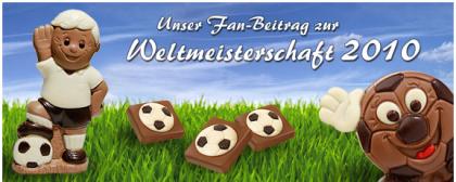 Fanrtikel WM 2022 aus Premium-Schokolade