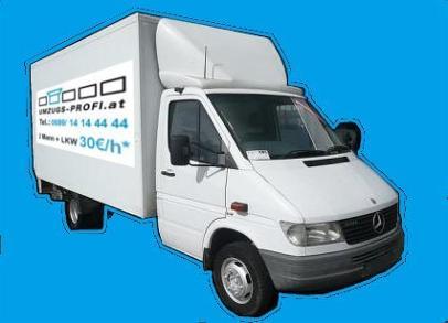 Wien umzug - super aktion - 2 Mann Lkw nur 30Euro/h