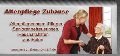 Altenpflege zu Hause 24h Pflegerinnen aus Polen. Bundesweit