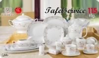 Tafelservice Aysu 115 Tlg. für 12 Personen richtige Wahl wenn Sie etwas Edles un