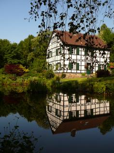 Gästehaus Wahnenmühle eine Oase der Stille bei Düsseldorf