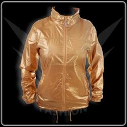 Goldene Girl und Damen Regenjacke Streetwear Jacke