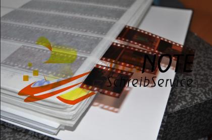 Negative scannen in hoher Auflösung und auf CD oder DVD brennen
