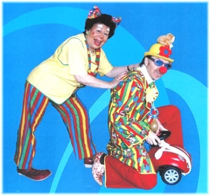 Erste öleipziger SONNTAGSCLOWNS für kranke kinder-clownerie und zauberspass