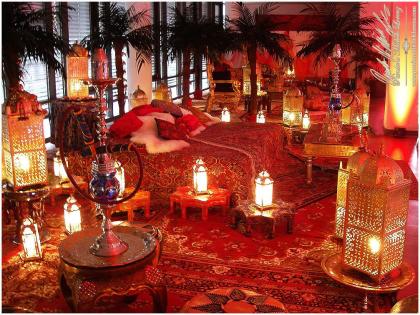 Orientalische Indische Luxus Palast Beduinen Event Dekorationen Zelte Nomad