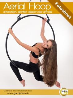 Fotoshooting am Aerial Hoop