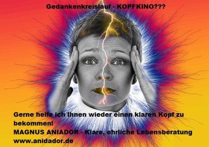 Gedankenkreislauf - Kopfkono
