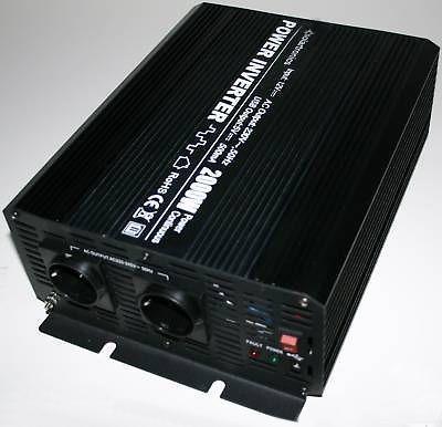 SPANNUNGSWANDLER - WECHSELRICHTER 2022-4000 WATT 12V 230V