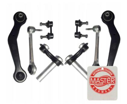 QUERLENKER SATZ BMW X5 E53 HINTEN 8 TLG VERSTÄRKT 36884-KIT-MS SET