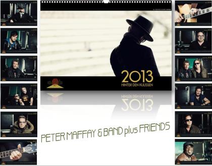 A3 Wandkalender 2022 - Peter Maffay Band - NICHT im Handel erhältlich