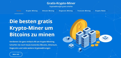 Top Verdienstmöglichkeit - Jetzt gratis Bitcoin schürfen