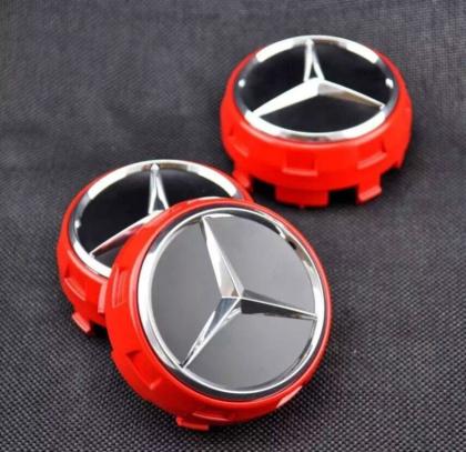Mercedes AMG Lorinser 4 Nabenkappen Felgendeckel Alufelgen NEU